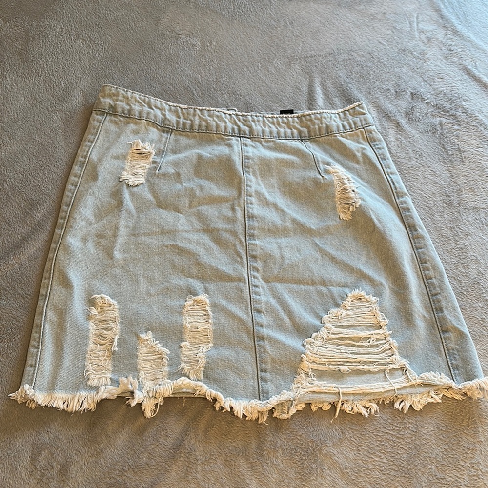 Forever 21 Jean Skirt